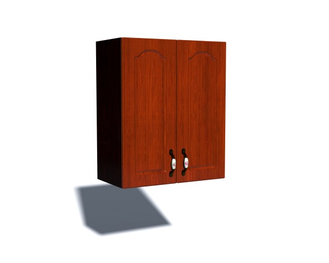Corp superior 60. cu 2 usi Zebra MDF mustata cedru